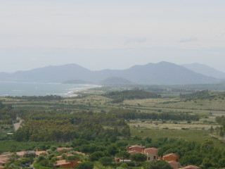 Blick zurck zum Torre Salinas