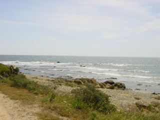 Strand beim Castello Gibas