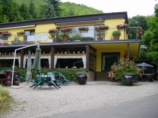 Rezeption und Restaurant