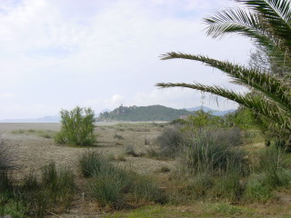 der Blick zum Torre Salinas