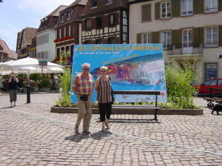 Bernie und Horst beim Sightseeing