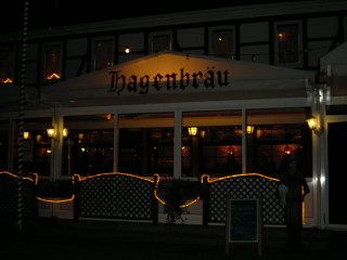 Hagenbru bei Nacht